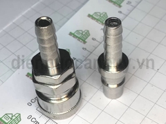 Khớp nối nhanh khí nén Berrylion SH20.PH20 lòng trong ống phi 8mm . Bộ đầu nối hơi đuôi chuột giá rẻ . Hàng phổ thông tiết kiệm