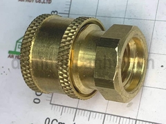 Khớp nối nhanh rửa xe đầu cái ren 13 đầu nhỏ 12