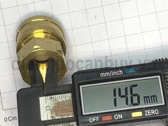 Khớp nối nhanh rửa xe đầu cái ren 17 đầu to 14