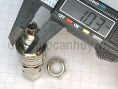 Khớp nối nhanh tự khóa Berrylion SP40.PP40 ống 8x12mm . Bộ đầu nối hơi cao cấp chống xì hở . Hàng xịn độ bền cao