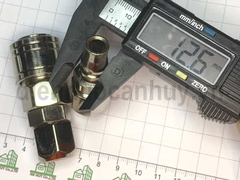 Khớp nối nhanh tự khóa Berrylion SP40.PP40 ống 8x12mm . Bộ đầu nối hơi cao cấp chống xì hở . Hàng xịn độ bền cao