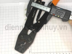 Kìm bấm đầu cốt dây điện Asaki AK9112 dùng cho dây từ 1.25  đến dấy 16mm2