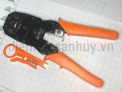 Kìm bấm mạng HC81950 cam 3 chức năng