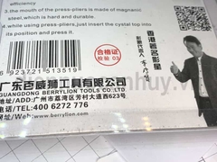 Kìm bóp đầu dây mạng Berrylion BL-315 Tiêu chuẩn xuất khẩu - Giải pháp đấu nối mạng internet nhanh chóng, không làm hỏng lõi dây