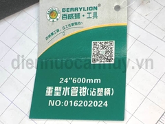 Kìm nước 24 inch Berrylion dài 500mm mở được ống 90
