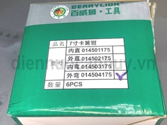 Kìm phe cong mở ra 7 inch dài 175 mm Berrylion