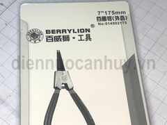 Kìm phe mở ra mũi thẳng 7 inch dài 175mm Berrylion
