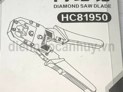 Kìm bấm mạng HC81950 cam 3 chức năng