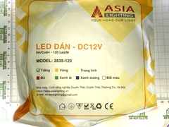 Led dán DC 12V mầu trắng Asia