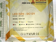 Led dán DC 12V mầu vàng Asia