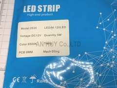 Dây đèn led dán vỏ xanh trung quốc rẻ ánh sáng Trắng