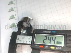 Lơ thu inox 27 về 21 ren thưa nối vòi rửa bát