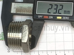 Lơ thu inox đúc ống DN25-15 ren 33-20mm (1-1/2inch)