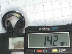 Lơ thu ngắn đồng mạ crome DN20-DN15 ren 34-12inch (25-20mm)