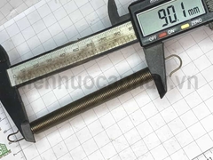 Lò xo cửa gió điều hòa LX130x1.0 chiều dài làm việc 280-330mm