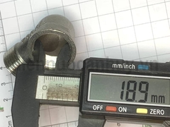 Lơ cút góc inox ren trong ren ngoài đều ống DN15 ren 20-20mm (1/2-1/2inch)