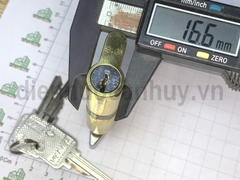 Lõi khóa cửa tay gạt Việt Tiệp 1 đầu chìa
