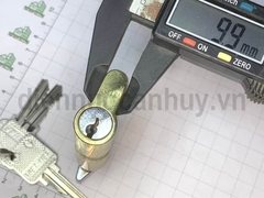 Lõi khóa cửa tay gạt Việt Tiệp 1 đầu chìa