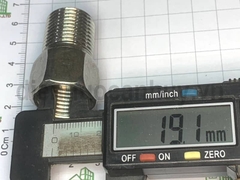 Lơ inox đều ống DN15 ren 20-20mm (1/2-1/2inch) dài rẻ