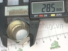 Lơ inox đều ống DN20 ren 25-25mm (3/4-3/4inch)