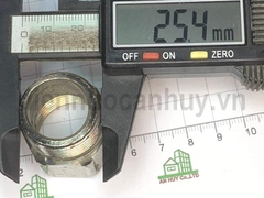Lơ inox đều ống DN20 ren 25-25mm (3/4-3/4inch)