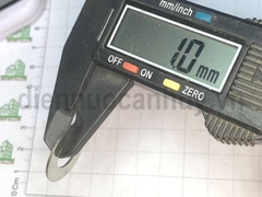 Long đen inox 201 M12