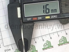 Long đen nhôm 20 rốn dầu
