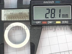 Long đen nhôm 22 rốn dầu