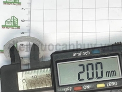 Long đen nhôm 22 rốn dầu