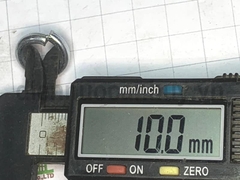 Long đen đệm vênh M10