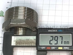 Lơ thu inox đúc ống DN40-25 ren 47-33mm (11/2-1inch)
