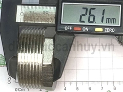 Lơ thu inox đúc ống DN40-25 ren 47-33mm (11/2-1inch)