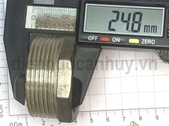 Lơ thu inox đúc ống DN40-32 ren 47-41mm (11/2-11/4inch)