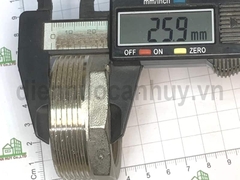 Lơ thu inox đúc ống DN50-40 ren 58-47mm (2-11/2inch)