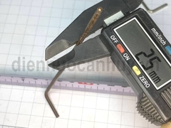 Lục giác đen 2.5mm dài 12cm