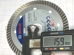 Lưỡi cắt gạch Bosch chính hãng xịn Đá cắt kim cương Turbo 105x16 ceramic