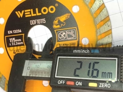 Lưỡi cắt gạch Welloo đa năng 115x22.2mm