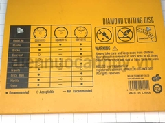 Lưỡi cắt gạch Welloo đa năng 115x22.2mm