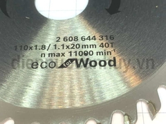 Lưỡi cắt gỗ D100 Bosch