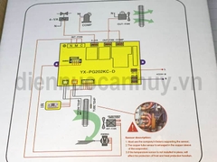 Mạch điều hòa 6 dây có hiển thị đa năng