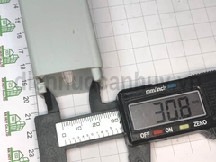 Máng Nhựa Răng Lược LIHHAN 35x35mm (Nẹp Lỗ PVC). Máng dẫn dây điện màu xám, nhựa chống cháy dùng cho tủ bảng điện, bàn làm việc