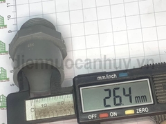 Măng sông ren ngoài đều (MSRN)  PVC Tiền Phong 27-3/4 inch (27-27)