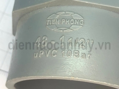 Măng sông ren ngoài (MSRN) PVC Tiền Phong Ren đều 48 (48-48)