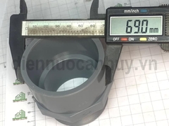 Măng sông ren ngoài (MSRN) PVC Tiền Phong Ren đều 60 (60-60)