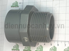 Măng sông ren ngoài (MSRN) PVC Tiền Phong Ren đều 42 (42-42)