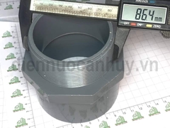 Măng sông ren ngoài (MSRN) PVC Tiền Phong đều 90-3 inch