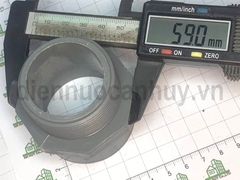 Măng sông ren ngoài (MSRN) PVC Tiền Phong Ren đều 48 (48-48)