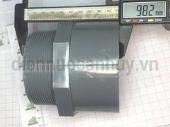 Măng sông ren ngoài (MSRN) PVC Tiền Phong đều 90-3 inch