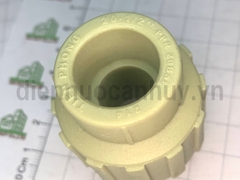 Măng sông ren ngoài ppr nối thẳng ren nhựa Tiền Phong ppr 20-1/2 inch