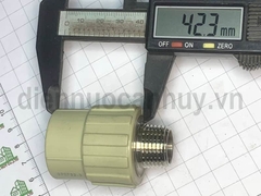 Măng sông ren ngoài Tiền Phong PPR 25-1/2 inch